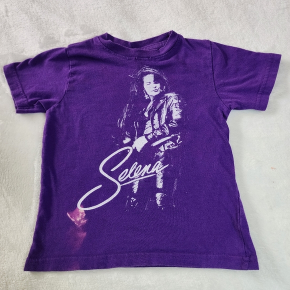 Rabbit Skins Toddler Purple Tshirt With Selena Graphic Size 2t - Picture 1 of 5